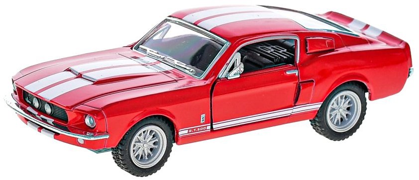 Mikrotrading Auto Ford Shelby GT500 1967, kov, zpětný chod, 13 cm, 1 : 38