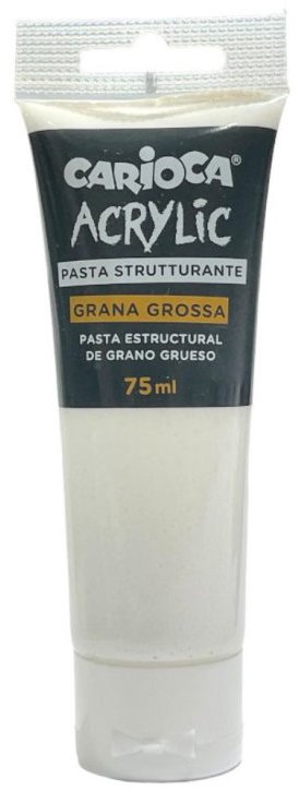 Carioca Acrylic stukturovací pasta hrubá 75 ml - kvalitní produkt pro uměleckou tvorbou a kreativní projektování.