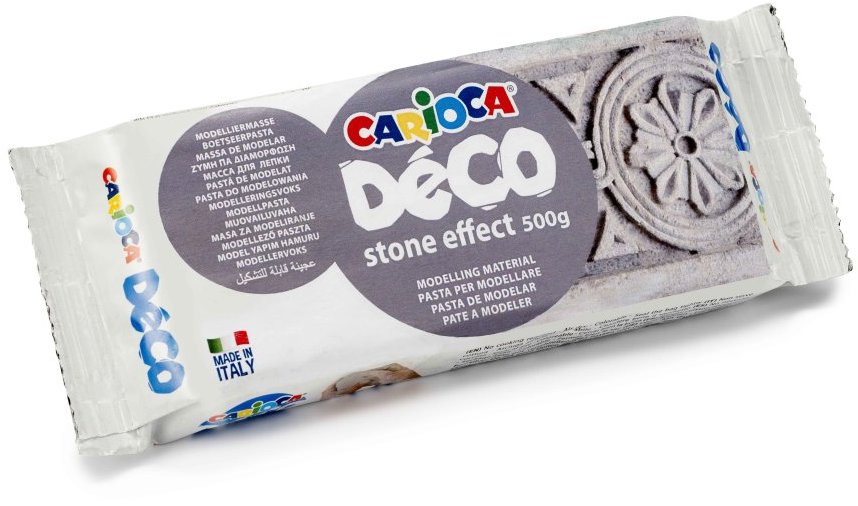 Šedá samotvrdnoucí modelovací hmota Carioca Déco