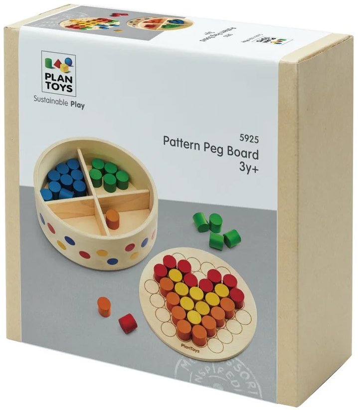 Plan Toys Skládání podle předloh v boxu