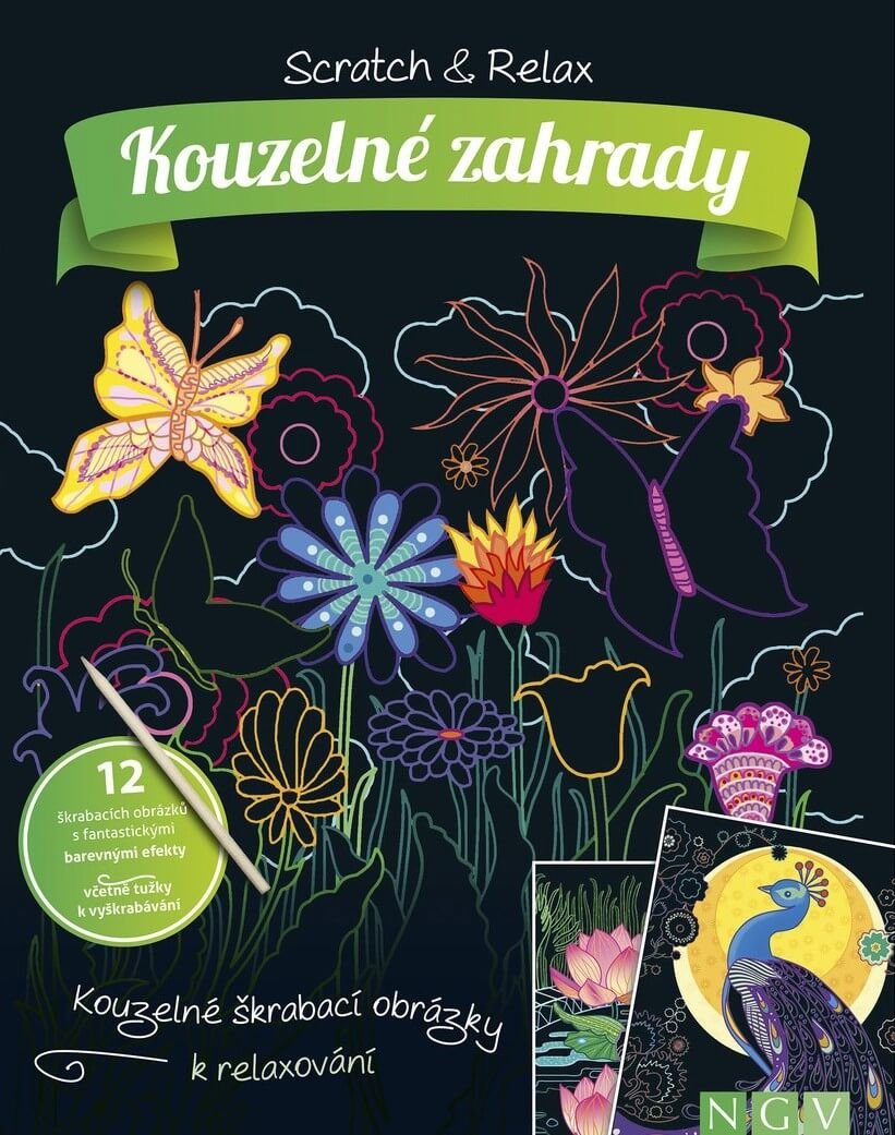 Naumann & Göbel Scratch & Relax Kouzelné zahrady