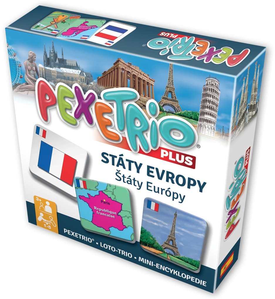 Pexetrio PLUS Státy Evropy