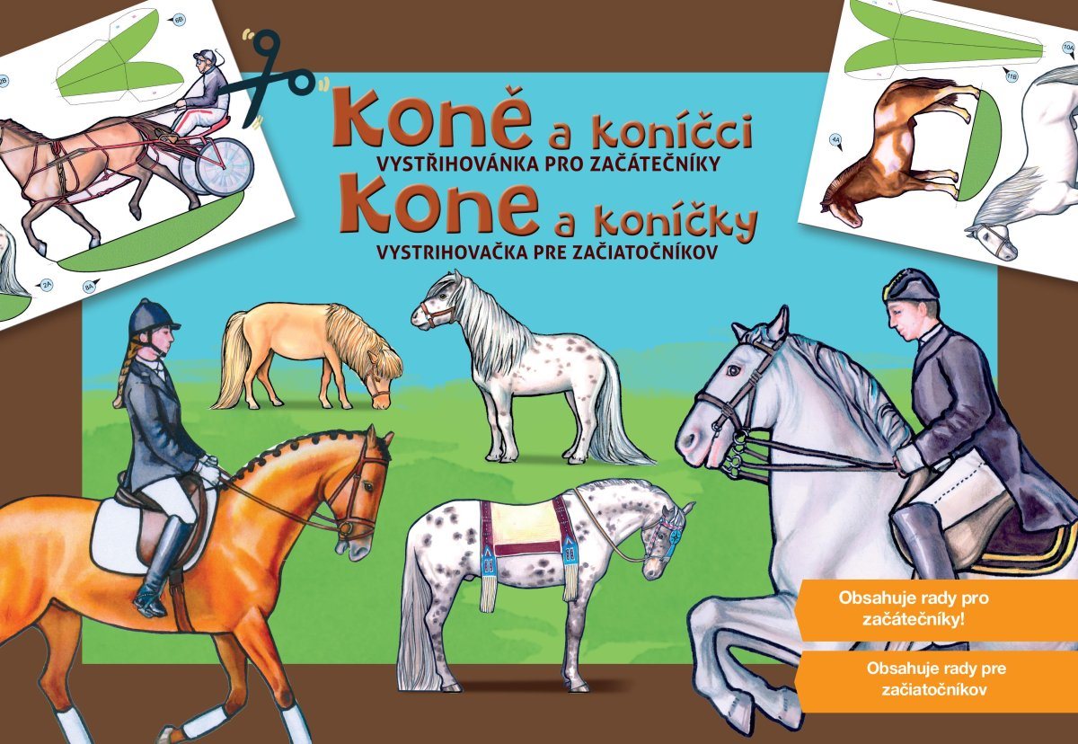Koňe a koníčci - zábavná hračka pro děti
