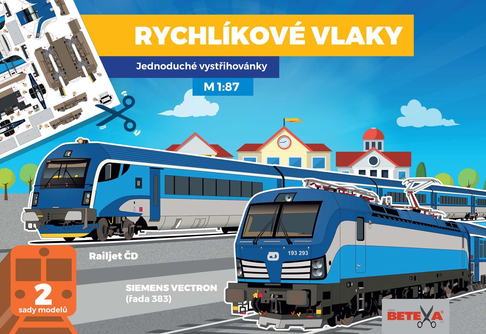 Rychlíkové vlaky - Hračky pro děti a dospělé