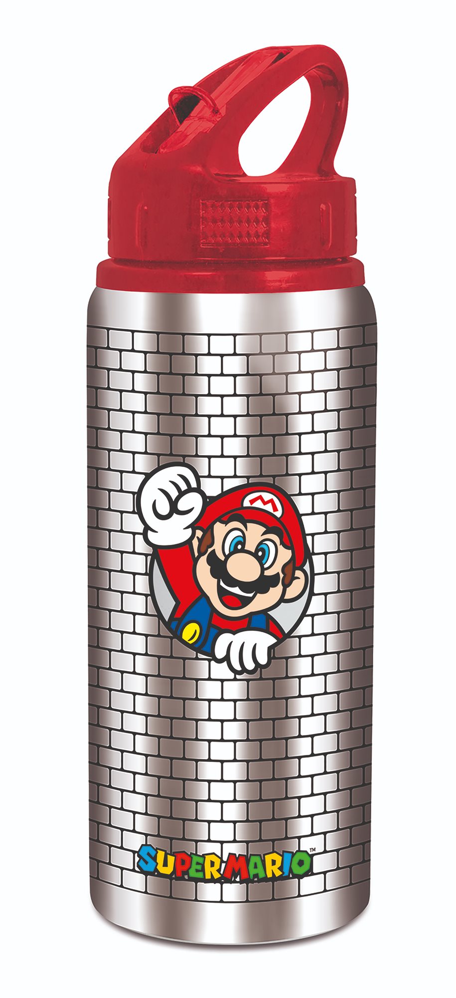 Hliníková láhev sport 710 ml, Super Mario
