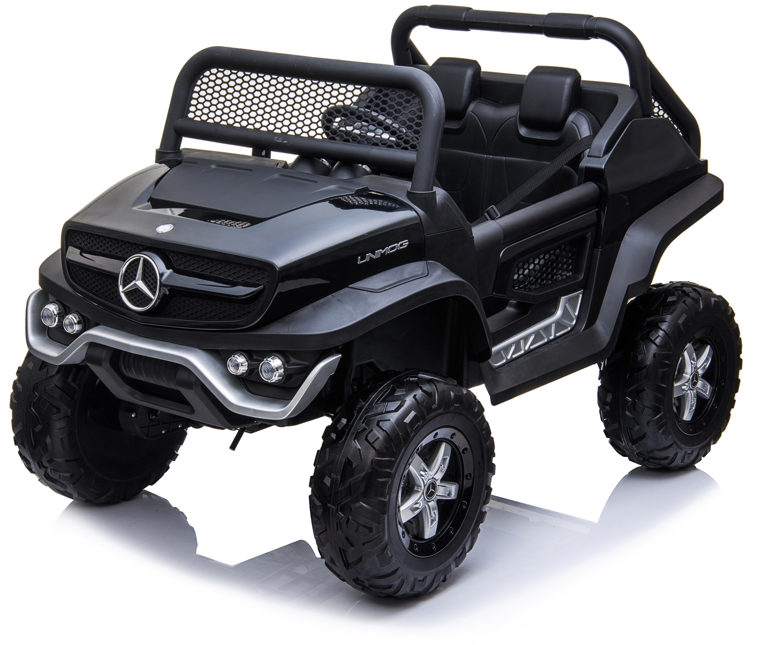 Mercedes Benz Unimog Truck - černá