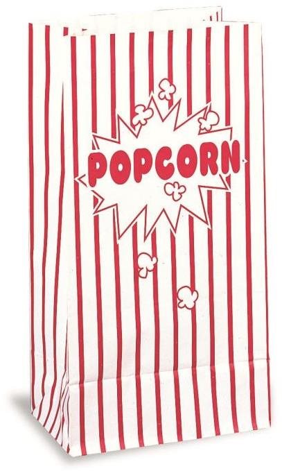 Sáčky na popcorn 10 ks