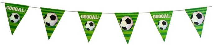 Girlanda vlajky fotbal - 365 cm