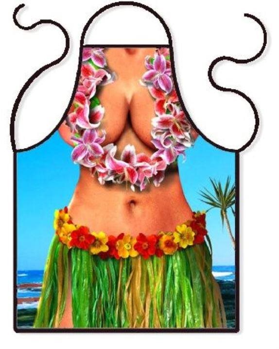 Zástěra hawai girl