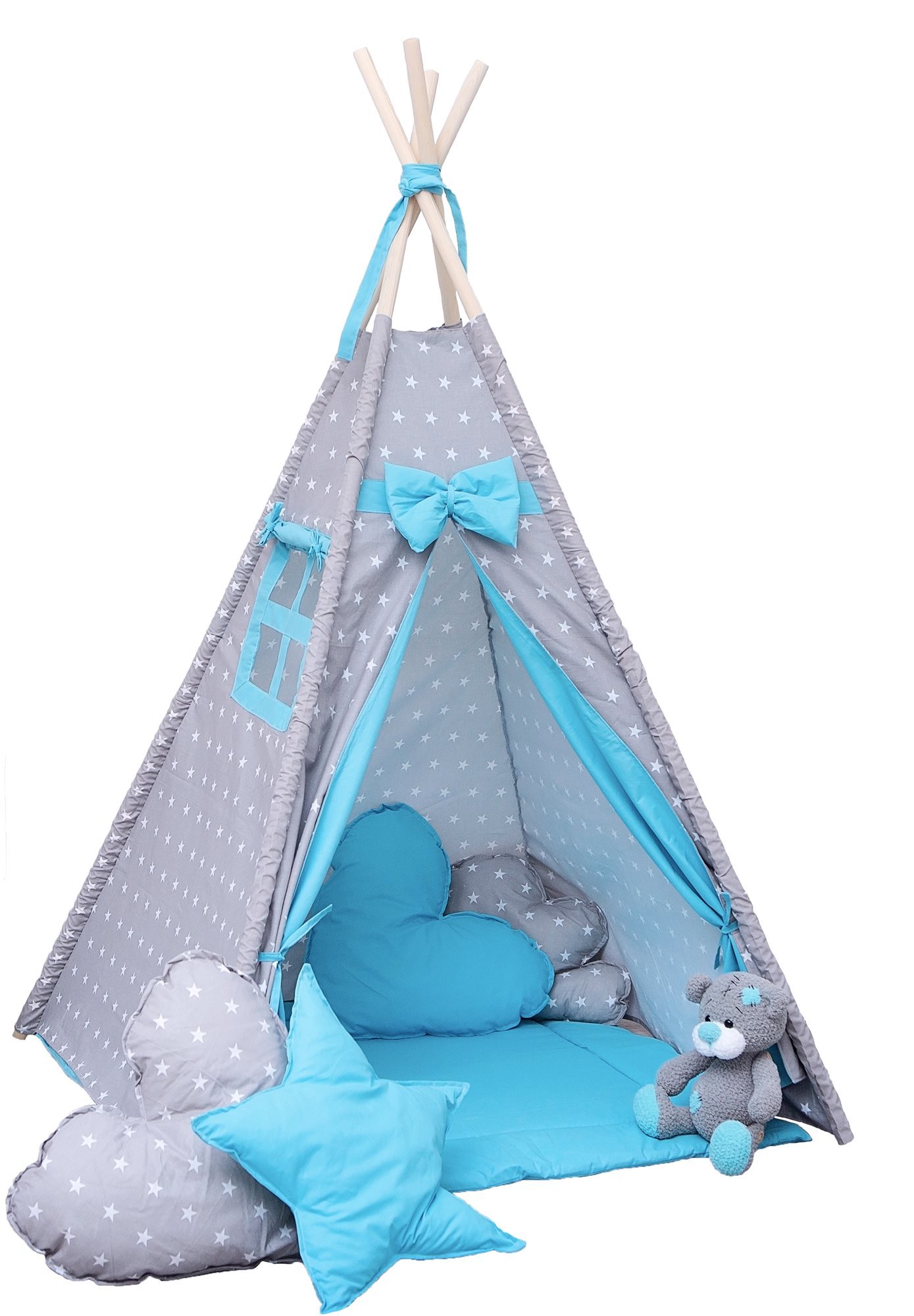 BabyTýpka teepee Stars blue