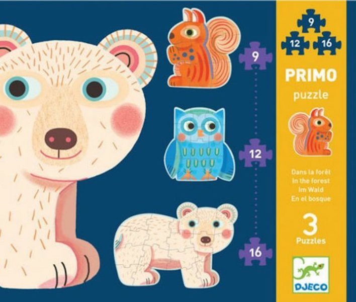 Puzzle pro nejmenší - V lese