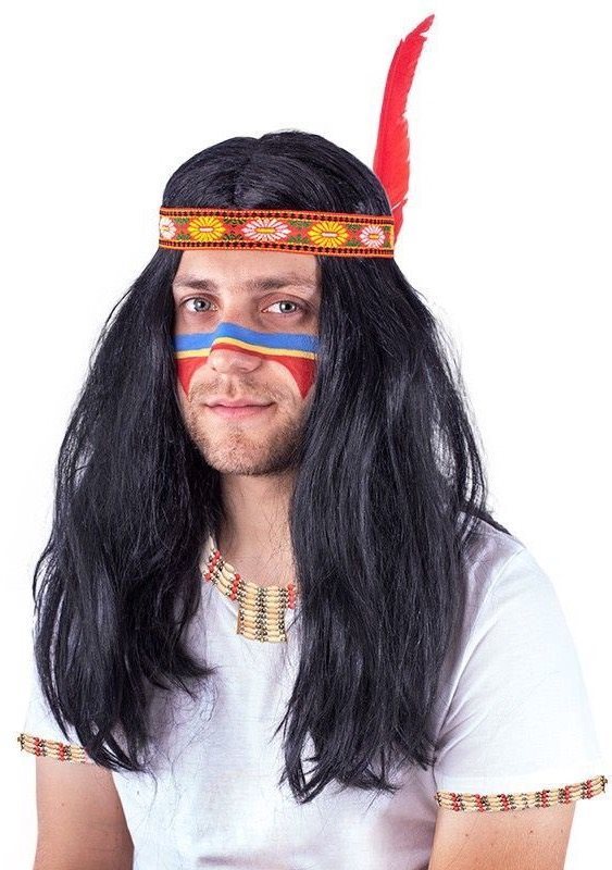 Paruka indián pánská dospělá