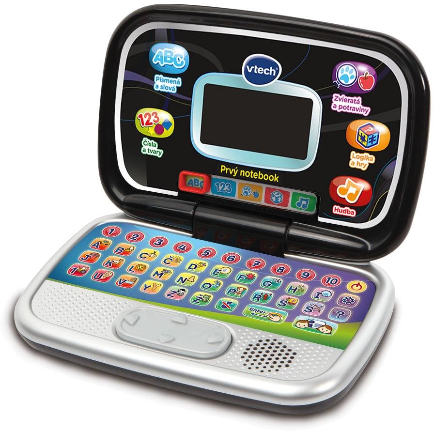 Vtech První notebook pro děti v černé barvě