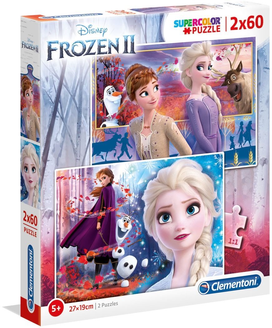 Puzzle 2x60 Frozen 2