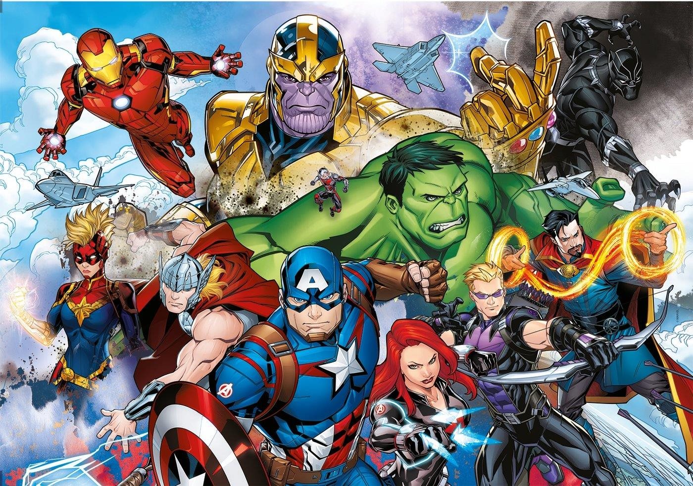 Puzzle 104 Marvel Avengers