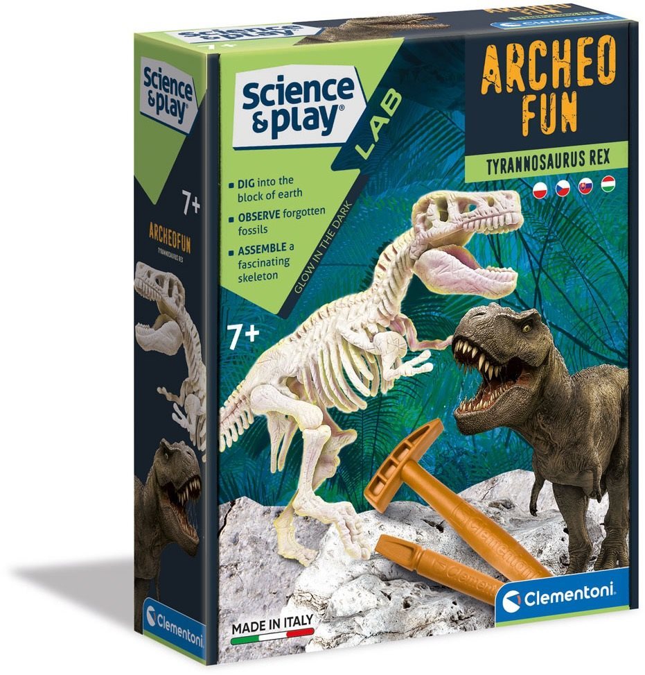 Vykopávky t-rex