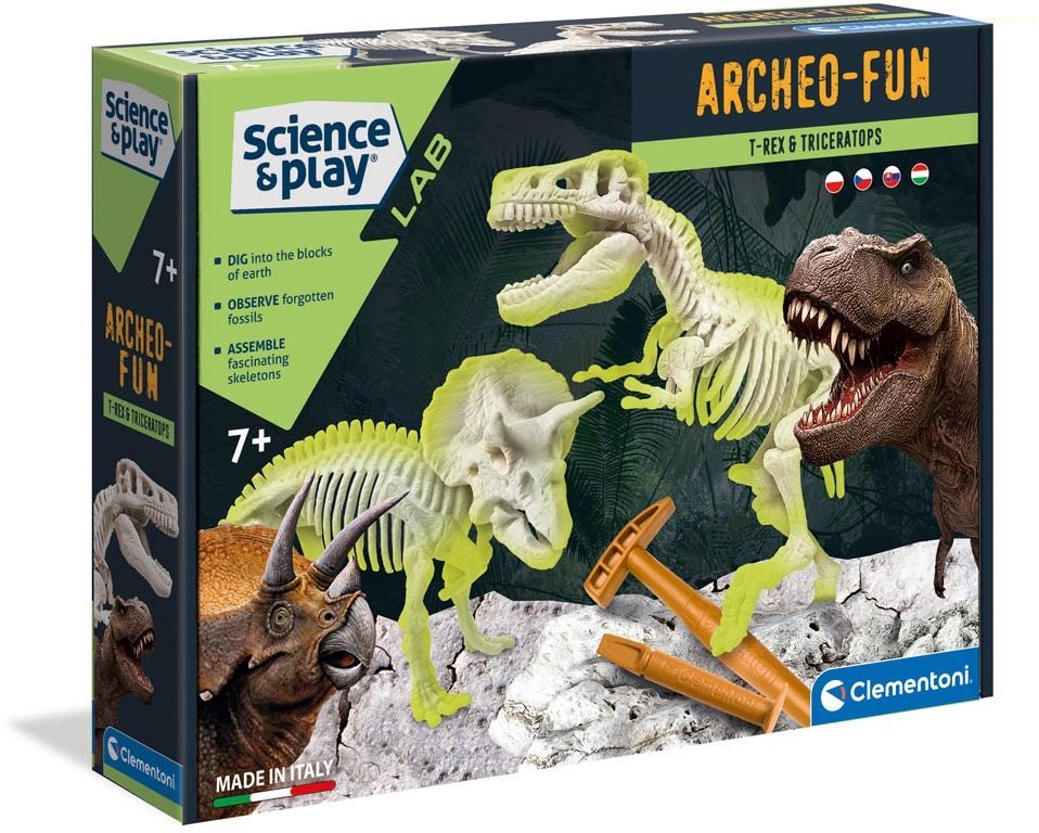 T-Rex + Triceratops