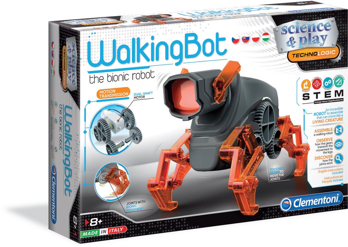 Chodící robot Clementoni