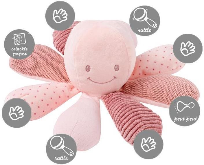 Chobotnička 8 aktivit Lapidou pink