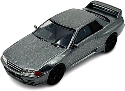 Mini GT Nissan Skyline GT-R (Nismo Bnr32 Crs Version) 1992 šedý, 1:64, blister