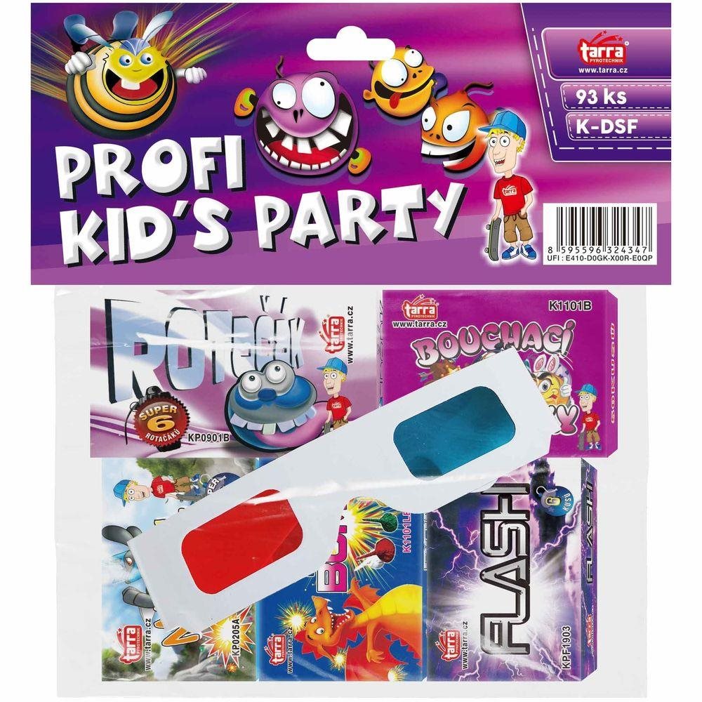 TARRA Dětský set profi kid's party obsahuje 93 ks