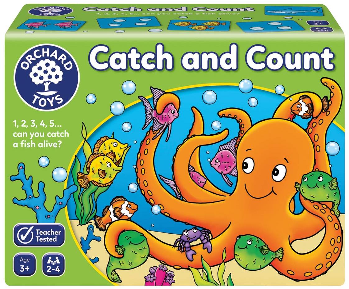 Orchard Toys Vzdělávací hra - Chyť a spočítej