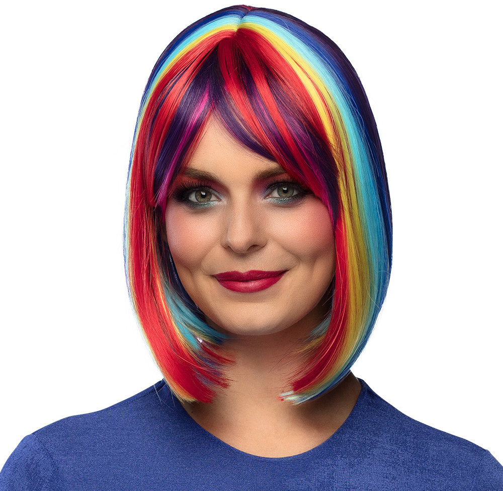 Boland Paruka multicolor dámská krátká