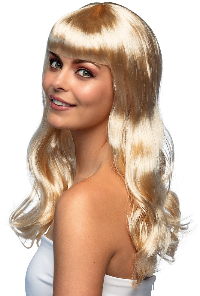 Boland Paruka blond dámská dlouhá s ofinou