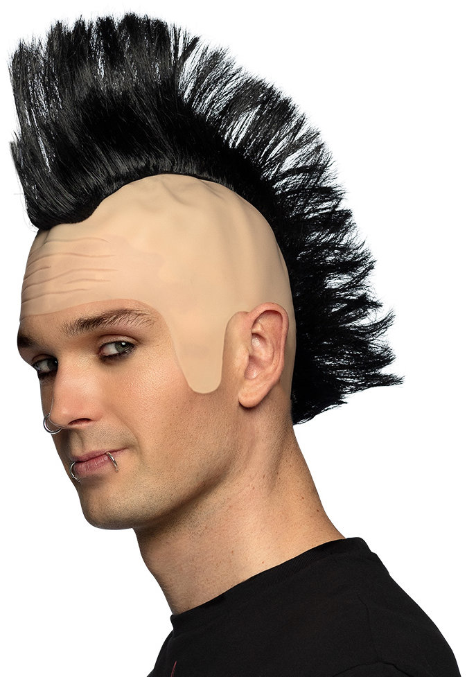 Boland Paruka punk číro černé