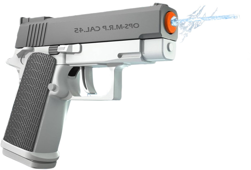 Toybit Mini Vodní pistolka šedá 13 cm