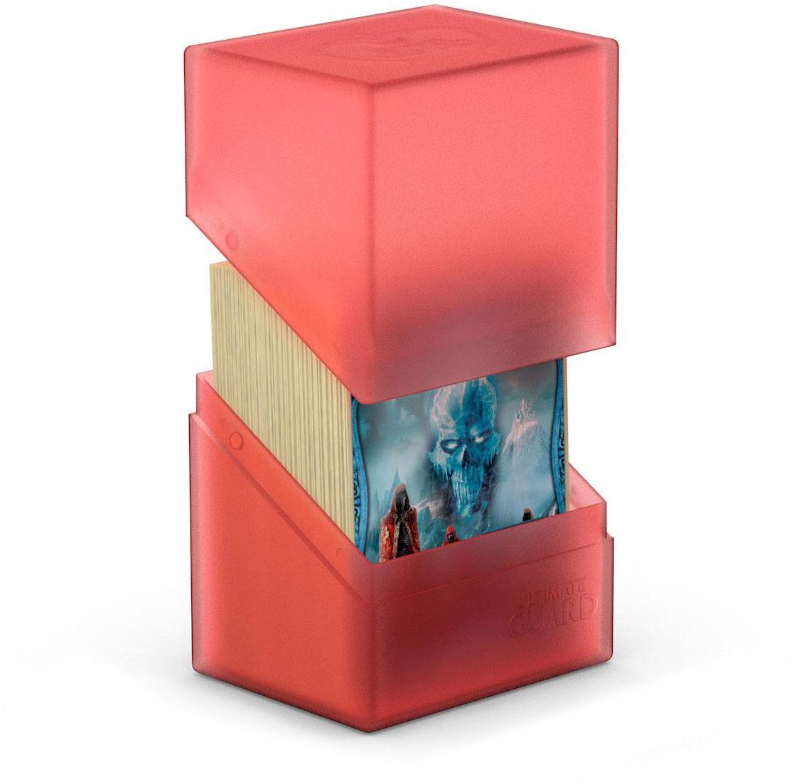 Ultimate Guard Boulder™ Deck Case 80+ (Ruby)