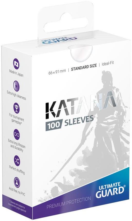 Ultimate Guard - Katana Sleeves Transparent 100 obalů