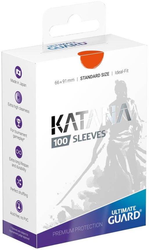 Ultimate Guard - Katana Sleeves Orange 100 obalů