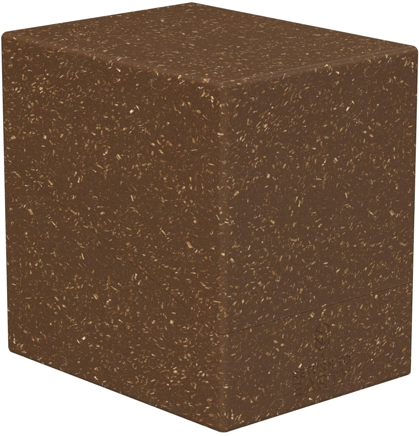 Ultimate Guard Return To Earth Boulder Deck Case 133+ Standard Size Brown