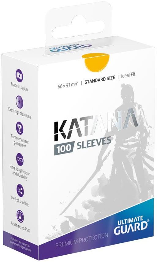 Ultimate Guard - Katana Sleeves Yellow 100 obalů