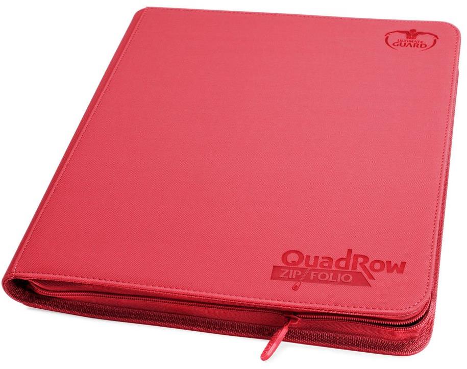 Ultimate Guard 24-Pocket QuadRow ZipFolio XenoSkin Red Album