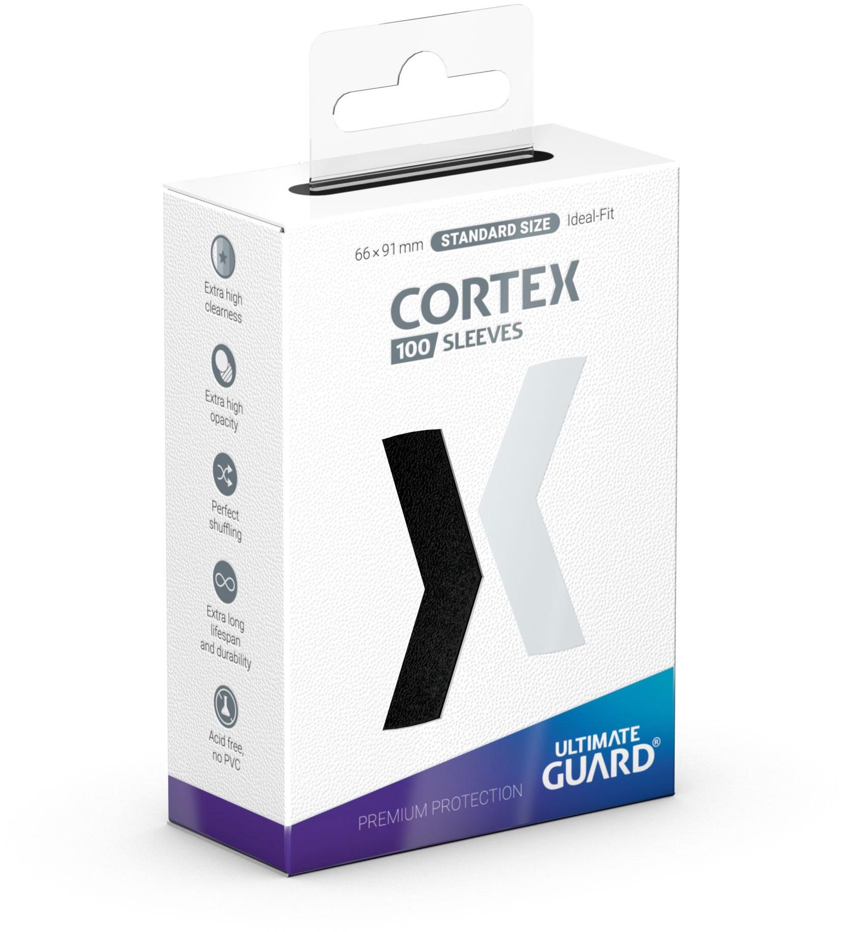 Ultimate Guard - obaly na karty - Cortex Sleeves Standard Size Black 100 ks