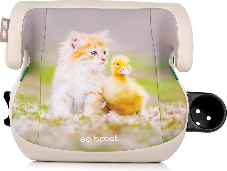 Chipolino Go Boost i-Size 125 - 150 cm Cat a Duck