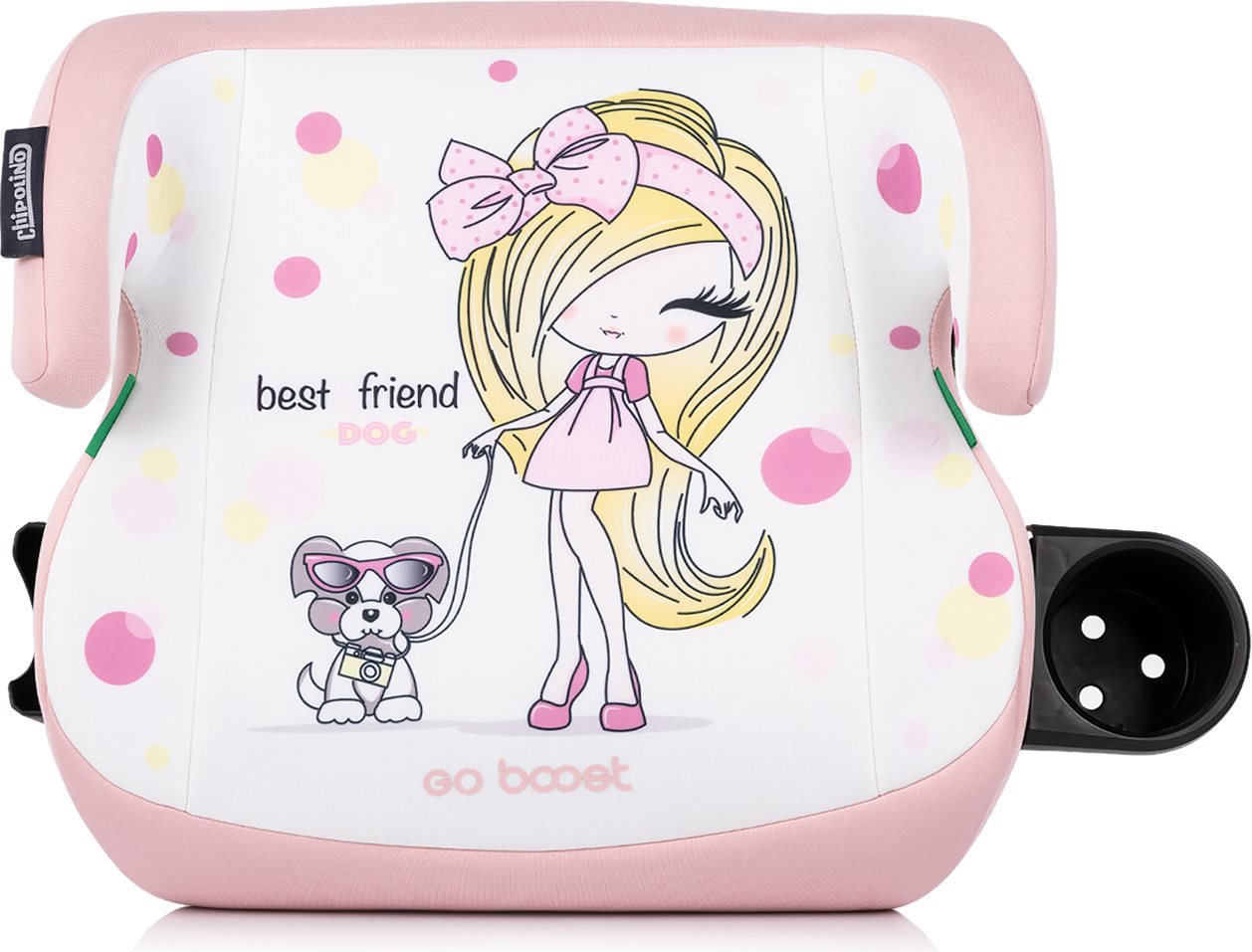 Chipolino Go Boost i-Size 125 - 150 cm Fashion Girl