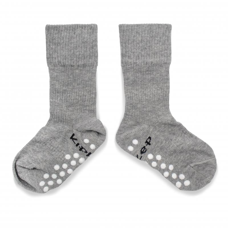 KipKep Dětské ponožky Stay-on-Socks ANTISLIP 12-18m 1pár Grey