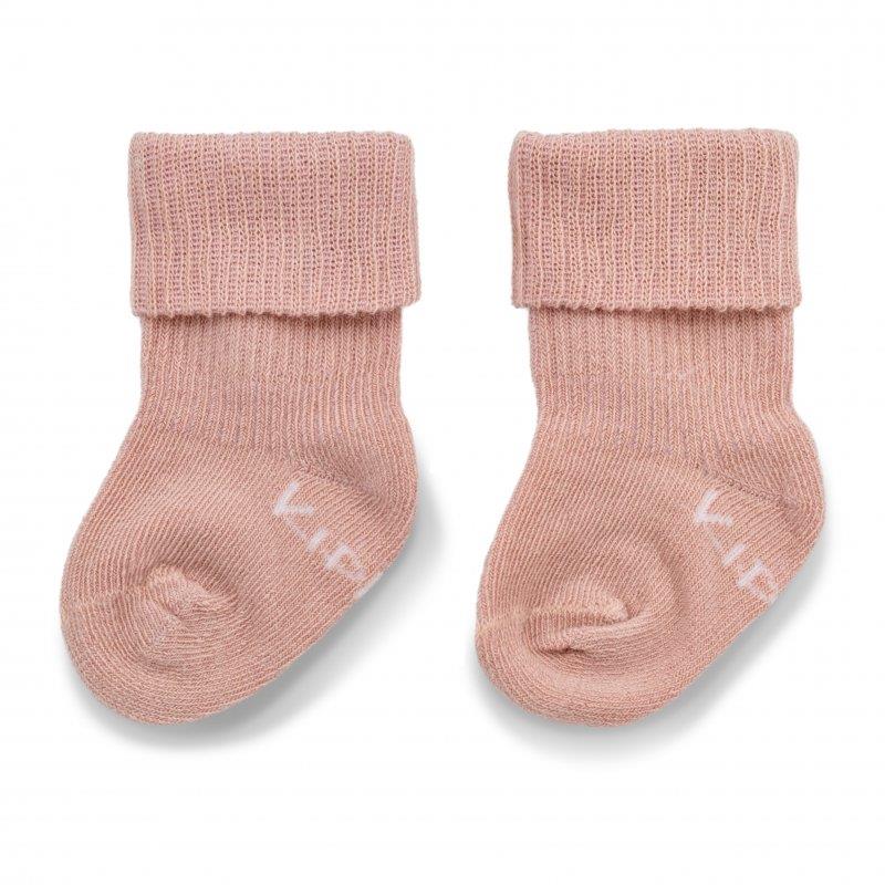 KipKep Dětské ponožky Stay-on-Socks NEWBORN 1pár Mauve