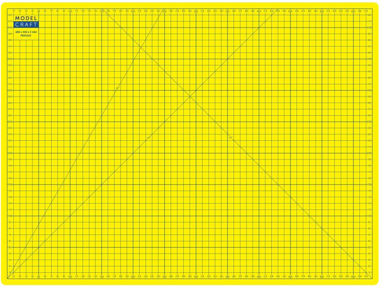 řezací podložka SHESTO Modelcraft 2 mm A2 600 × 450 mm