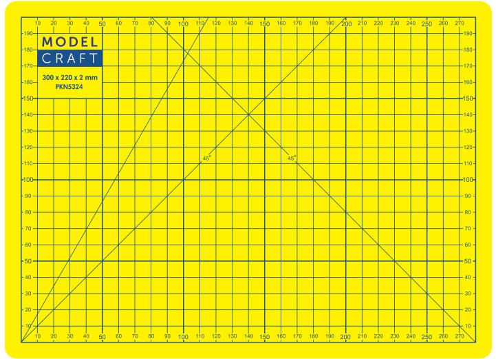 Šesto Modelcraft 2 mm A4 300 x 200 mm