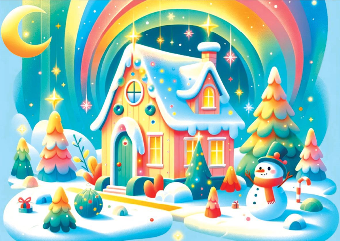 YAZZ Puzzle Magické Vánoce 1000 dílků
