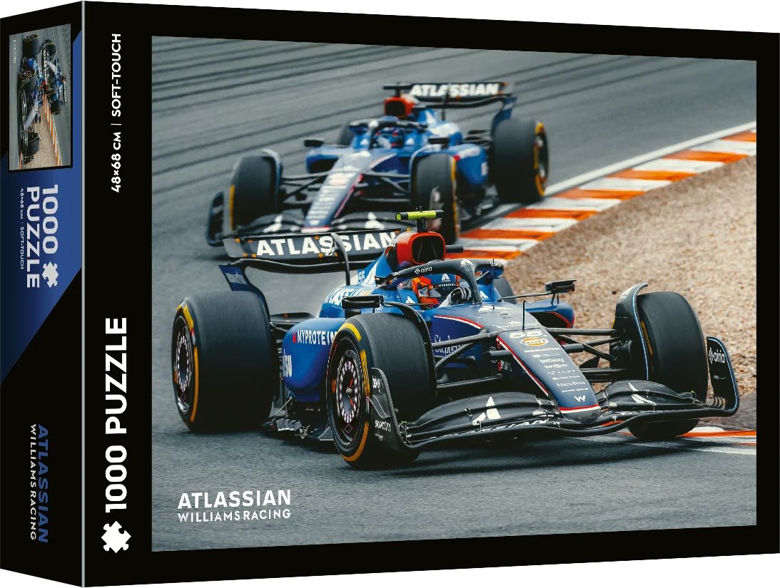 TREFL Puzzle Soft Touch: Automobilist: Atlassian Williams Racing 1000 dílků