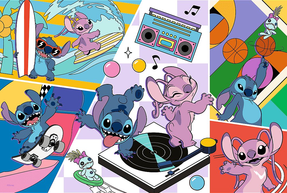 TREFL Puzzle Lilo&Stitch: Vzpomínky 100 dílků