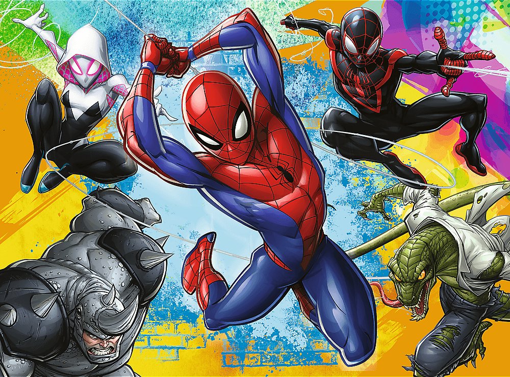 TREFL Puzzle Spiderman: Barvy 30 dílků