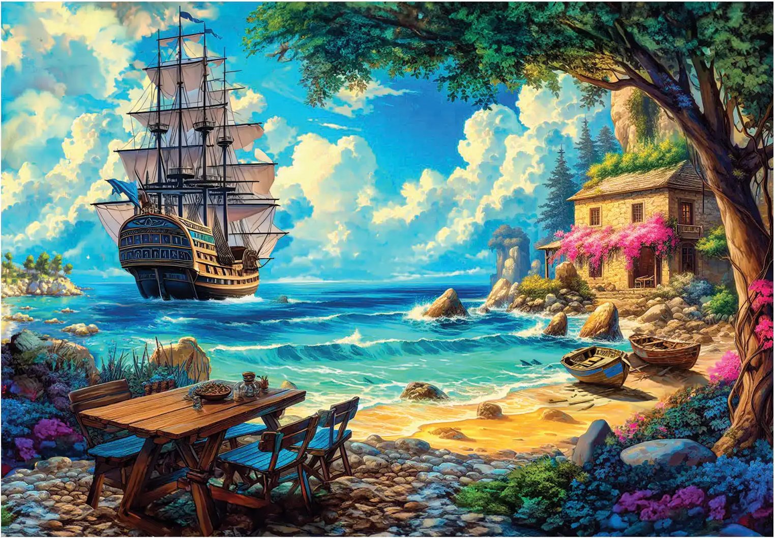 ANATOLIAN Puzzle Pirátská zátoka XL 260 dílků