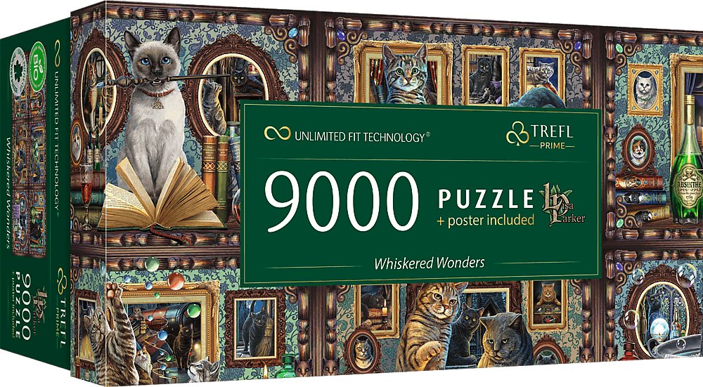 TREFL Puzzle UFT Kočičí kouzlo 9000 dílků