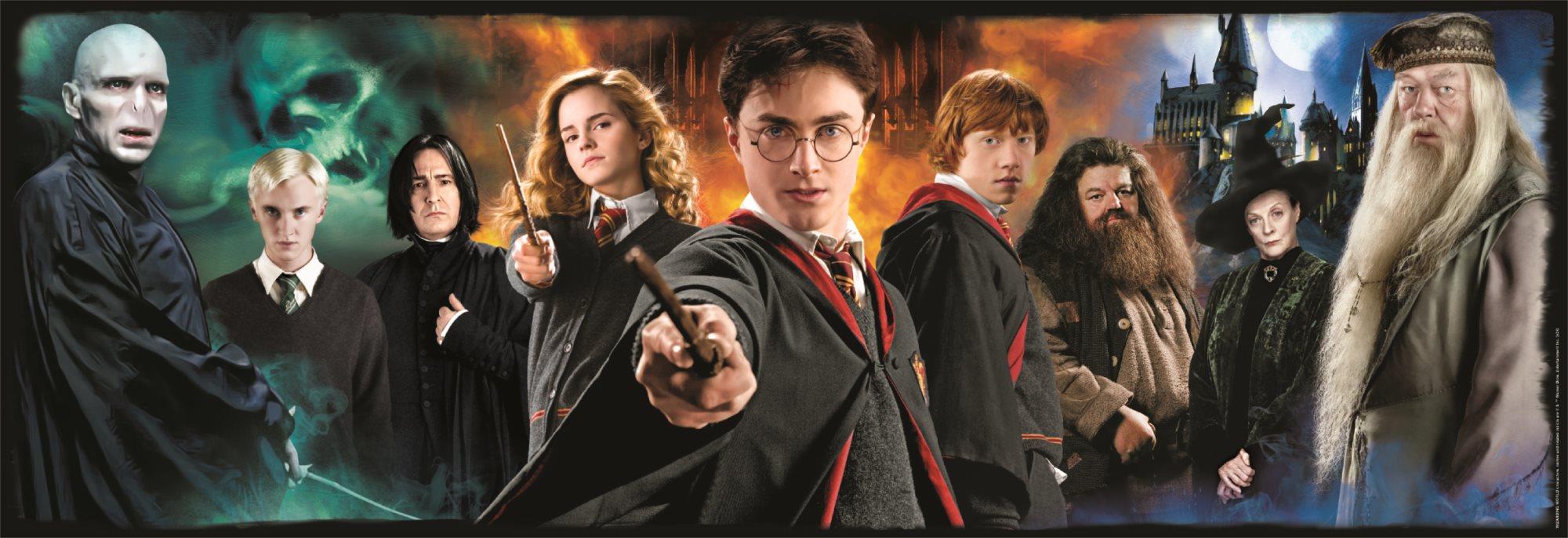 CLEMENTONI Panoramatické Harry Potter 1000 dílků